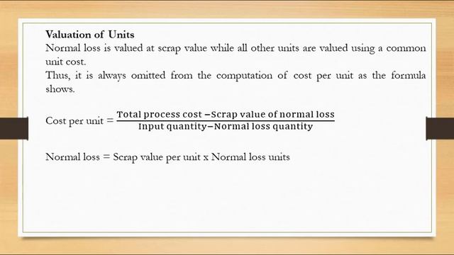 Process Costing Normal Loss, Abnormal Loss and Abnormal Gain смотреть онлайн