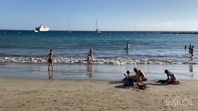 Тенерифе🏝️ЗИМА 2024 / пляж Лас Вистас