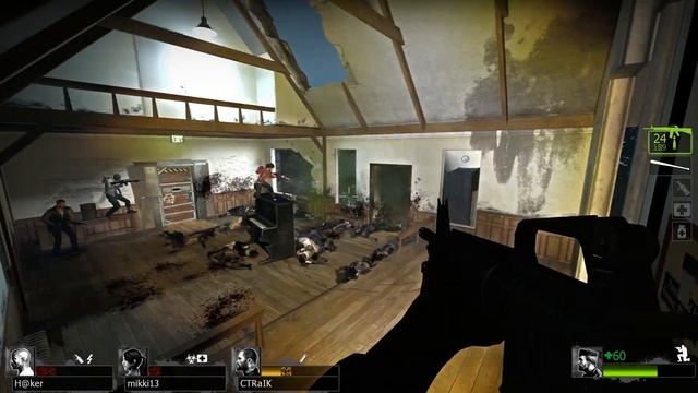 Left 4 Dead 2 - Death Toll (expert difficulty) (Co-op RUS) смотреть онлайн