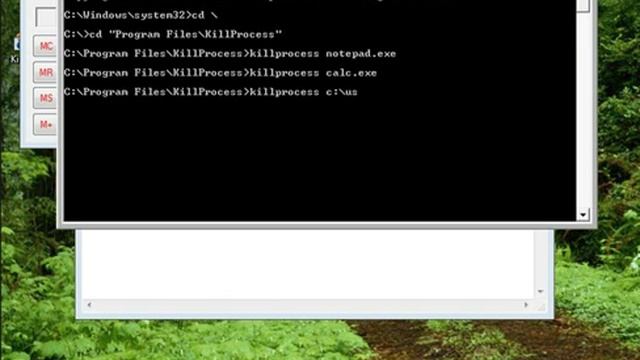 KillProcess CMD Command Prompt Kill Process Windows 7 to 10 смотреть онлайн