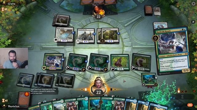 MTG Arena RNA | Simic Ascendancy "Combo" DeckTech & Gameplay [Climbing] смотреть онлайн