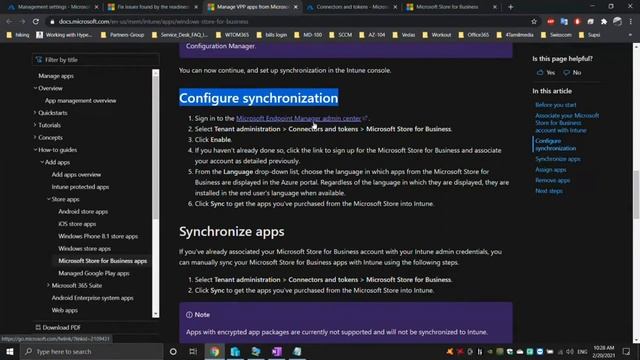 Connectors and tokens - Microsoft Store for Business смотреть онлайн