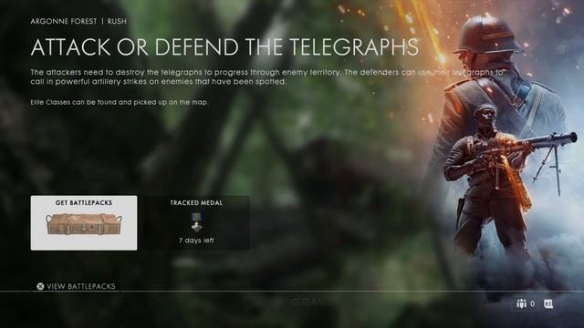 Battlefield™ 1 (PS4) - Can't choose a new weekly medal смотреть онлайн