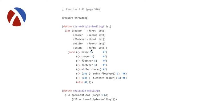 Structure and Interpretation of Computer Programs - Chapter 4.3 смотреть онлайн