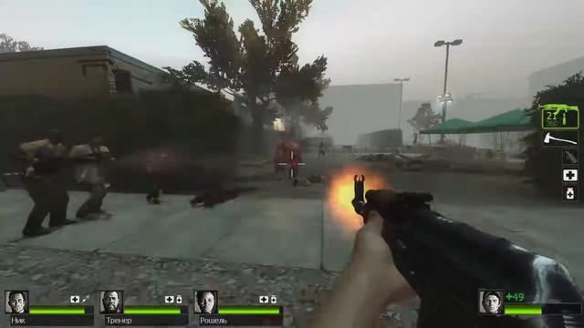 Прохождение Left 4 Dead 2. Вымерший центр. смотреть онлайн