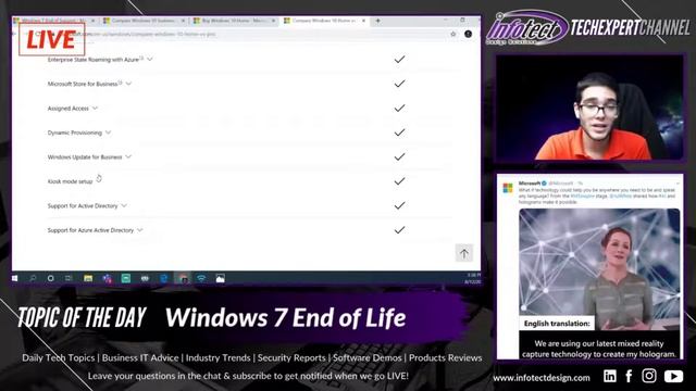 Is your business prepared for Windows 7 End-of-Support? смотреть онлайн