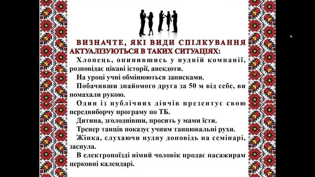 Урок української мови "Невербальне спілкування" (5 клас, НУШ) смотреть онлайн