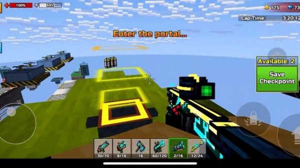 Pixel Gun 3D - Campaign (Virtual Worlds: Jumpbox) [3 Stars]