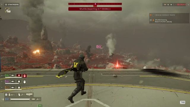 Glitching the escape shuttle in Helldivers 2! смотреть онлайн