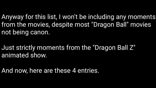 4 of my favorite filler moments in "Dragon Ball Z." смотреть онлайн