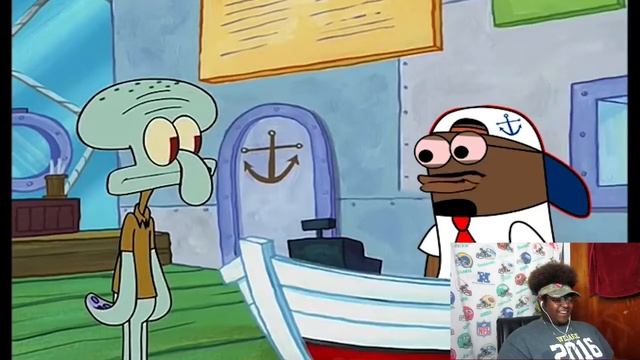 I CANT STOP LAUGHING!! Hood Fast-food Employees be like spongebob (reaction) смотреть онлайн