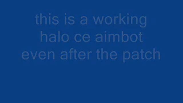 halo ce and pc working aimbot after patch!!!!!!!! смотреть онлайн