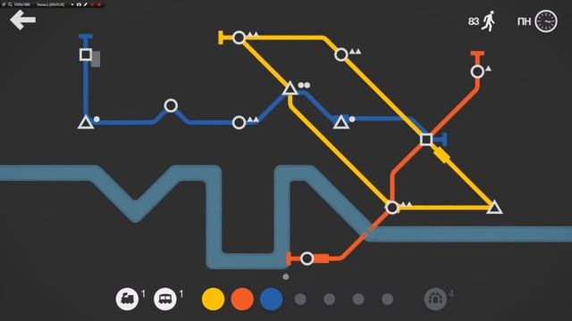 Создай своё метро (Mini Metro) смотреть онлайн