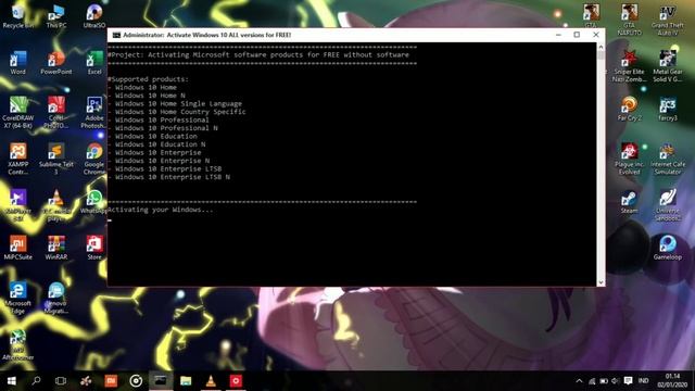Cara Aktivasi Windows10 Permanen | 2020 смотреть онлайн