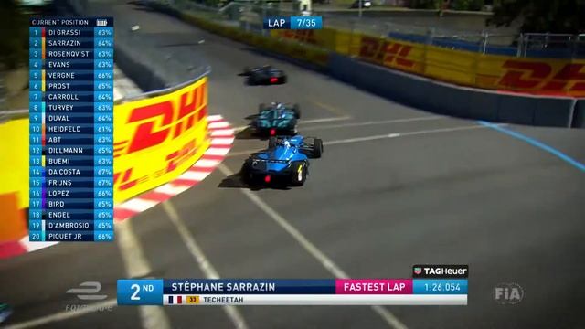 Panasonic Jaguar Racing | Formula E Montreal City Race One Highlights смотреть онлайн