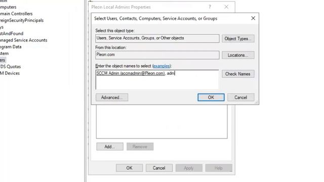 SCCM Lab: Joining Windows 10 Machine to Domain & Creating Local Admin GPO - Part 14 смотреть онлайн