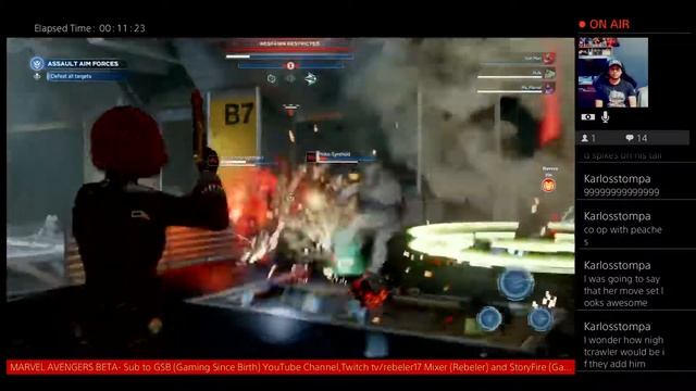 AVENGERS CAMPAIGN PART 2? (SERVER ERROR) - AVENGERS BETA GAMEPLAY смотреть онлайн