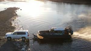 Поддув и новая чешуя. Улучшили ходовые качества аэролодки