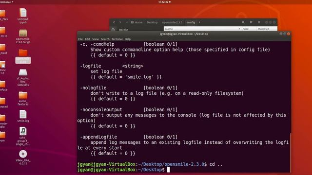 OpenSmile library Installation and Feature extraction demo смотреть онлайн