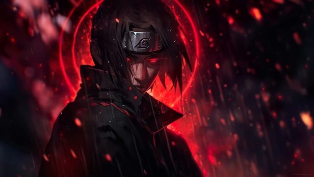 mylivewallpapers com Red Rings Itachi QHD смотреть онлайн