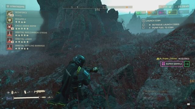 Helldivers 2 "Super Easy" Super Uranium Samples смотреть онлайн