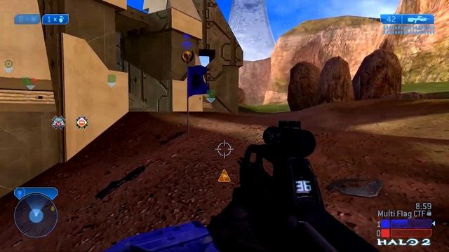 Halo 2 Classic - Big Team Battle Capture the Flag - Coagulation (XBOX ONE) смотреть онлайн