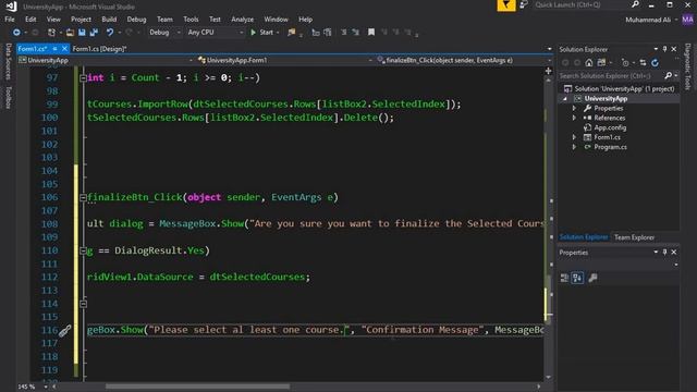Grid View in C# (cSharp GridView) - C# Tutorial for Beginners - C# Display Data in GridView смотреть онлайн