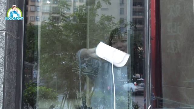 BOOMJOY Magnetic Window Cleaner Double Long Sides Squeegee смотреть онлайн