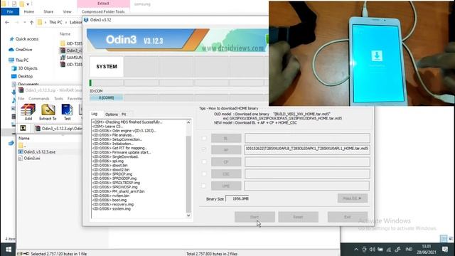 cara fles tab samsung A6 menggunakan odin3 смотреть онлайн