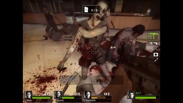 Left 4 Dead 2 : Dead Center 4 (Atrium) смотреть онлайн