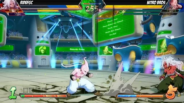 RideFGC(Android 18/Android 21/Cooler) Fights NitroBros(Kid Buu/Kefla/UI Goku)[DBFZ PS4] смотреть онлайн