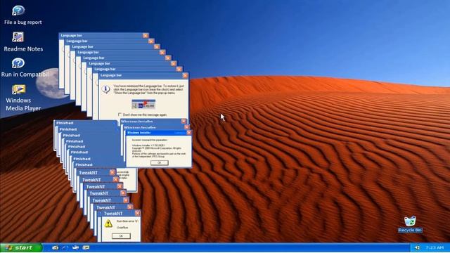Windows Whistler Crazy Error смотреть онлайн