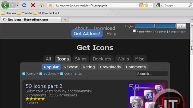 How To Get Rocket Dock, Install Custom Skins/Themes, Get Docklets, Get Icons, ETC - HQ смотреть онлайн