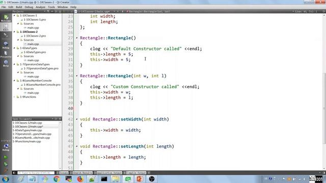 Qt C++ Gui Tutorial : Working with Classes Part 2 of 3 | Course Preview смотреть онлайн