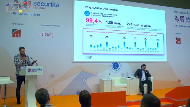 Securika Moscow. Владимир Гриднев, NTechlab: Контроль доступа с распознаванием лиц на FIFA 2018