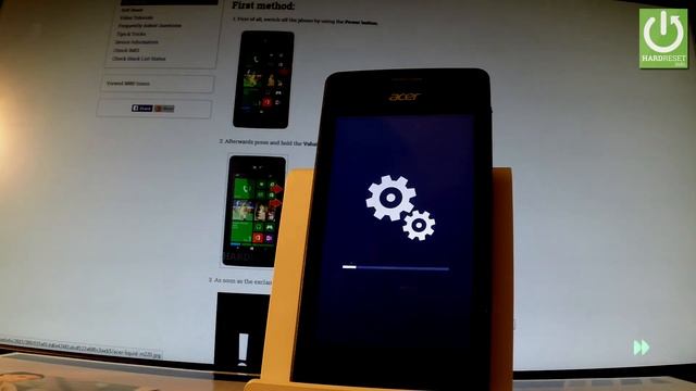ACER Liquid M220 Hard Reset / Remove Password / Windows Format смотреть онлайн