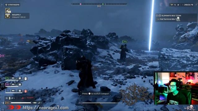 Helldivers 2 (Attack of the HUGE Bugs) Gameplay Part 4 👽 смотреть онлайн