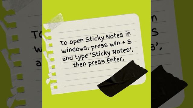 Create Instant 'To-Do' Desktop Notes with Sticky Notes смотреть онлайн