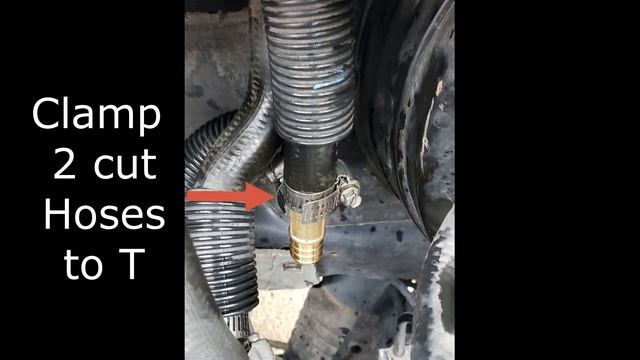 Plastic Heater Hose Connection Replacement 2008 Dodge Caravan смотреть онлайн