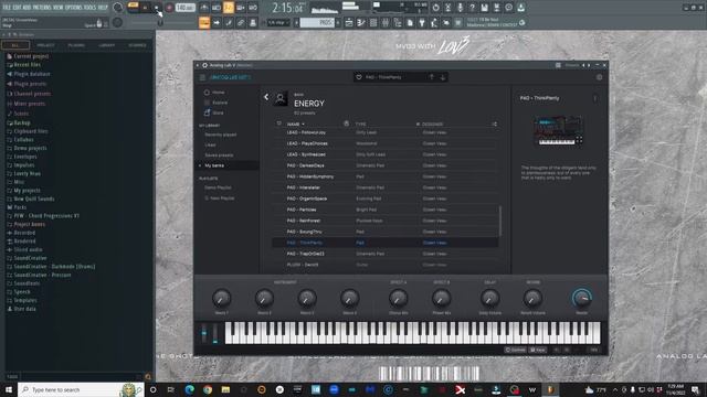 Energy MultiKit Arturia Analog Lab V Presets & One Shots смотреть онлайн