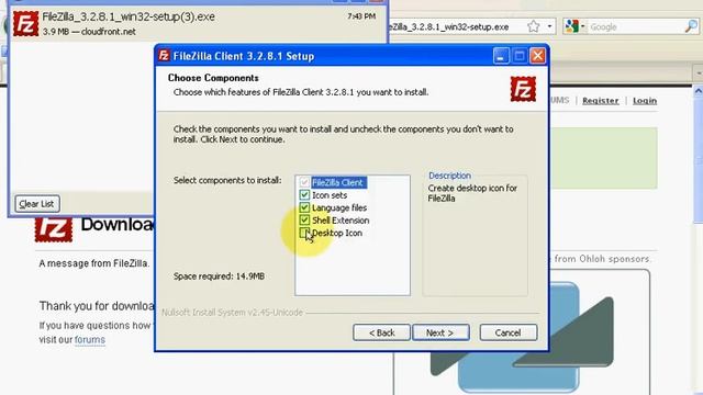 Download and Install Filezilla FTP смотреть онлайн