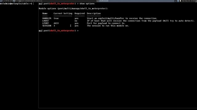 Shell To Meterpreter Session Upgrade смотреть онлайн