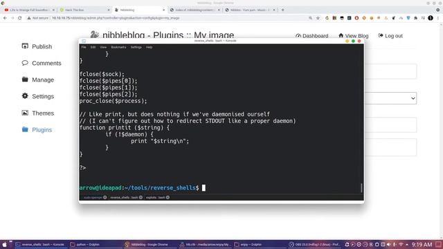HackTheBox - NIBBLES смотреть онлайн