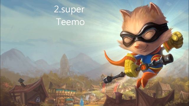 League of Legends: Teemo Top 3 Skins смотреть онлайн