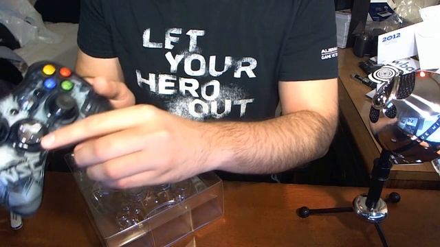 Halo 4 UNSC Limited Edition Xbox 360 Controller Unboxing & First Look! смотреть онлайн
