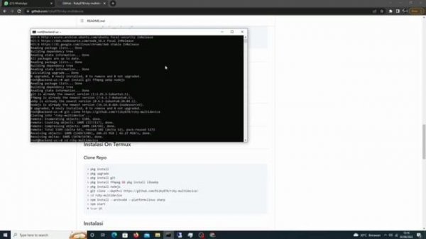 Script Bot WhatsApp | Multi Device | Support Termux | Update 2022 | Script by rzkyfdlh