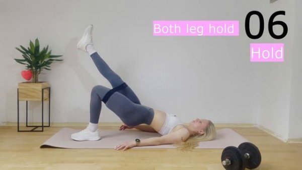 10 min glute bridges workout