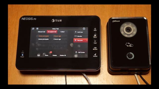 Monitor videointerfon IP Dahua VTH1560 - NEOSIS смотреть онлайн