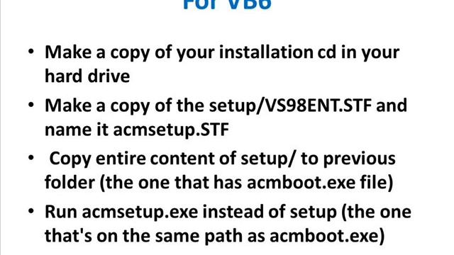 How to install VB6.0 & VB5.0 on window 7 смотреть онлайн