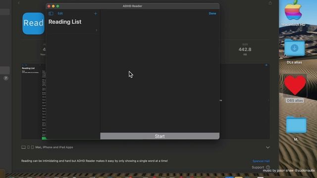ADHD Reader Mac App Store (Basic Overview) смотреть онлайн